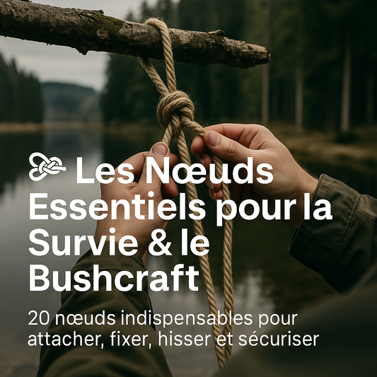 Les 20 Nœuds Essentiels pour la Survie & le Bushcraft