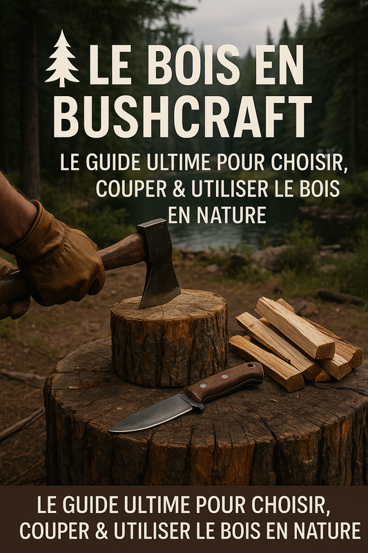 Le Bois en Bushcraft : Le Guide Ultime pour Choisir, Couper & Utiliser le Bois en Nature