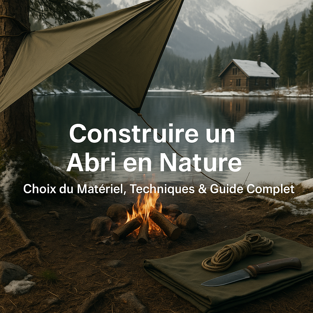 Construire un Abri en Nature : Choix du Matériel, Techniques & Guide Complet pour Survivre dans Tous les Climats