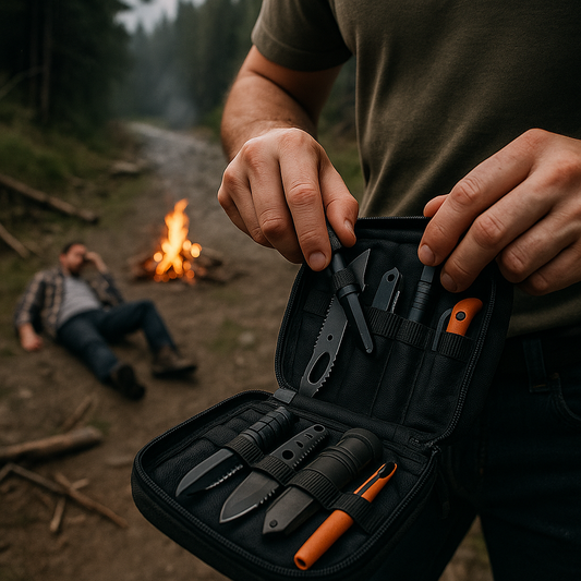 EDC Complet “Sauvagnar” – Kit Quotidien Premium | Survie, Outdoor & Urgences