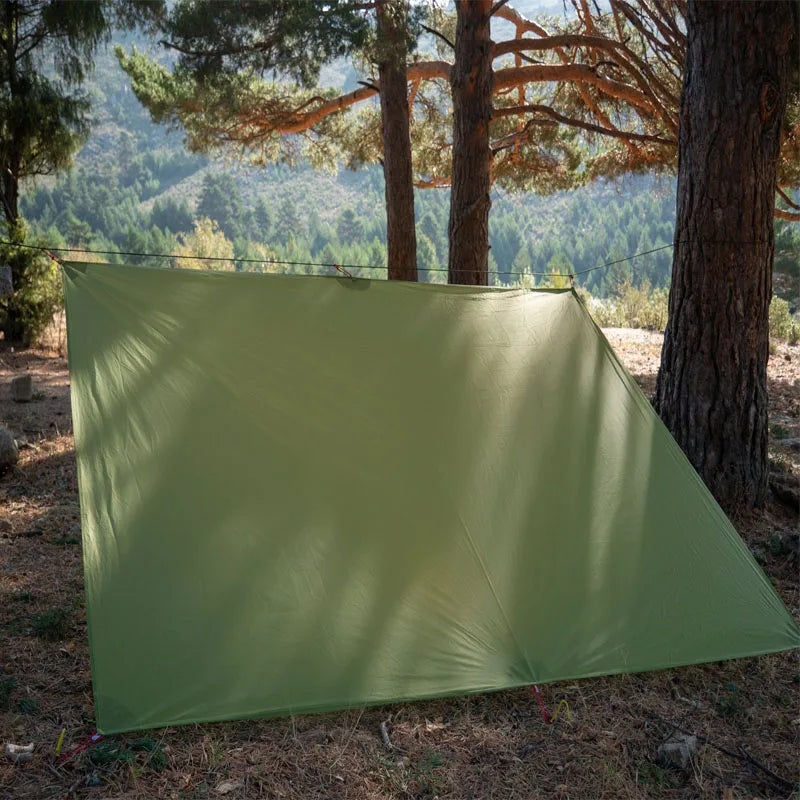 Bâche Ultralégère FLAME'S CREED - Abri Solaire MINI pour Camping, Imperméabilité 3000mm