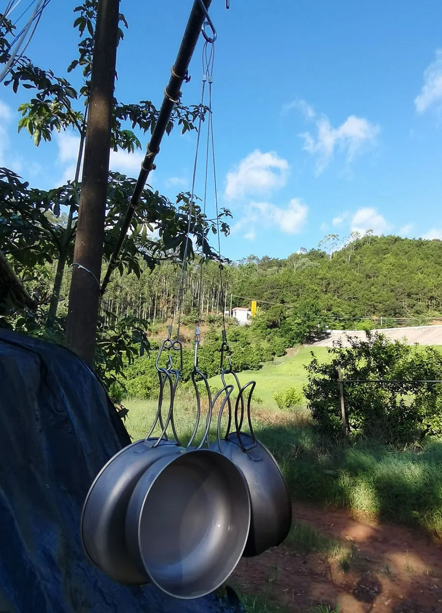 Chaîne de Suspension en Acier Inoxydable 304 avec Crochet pour Camping