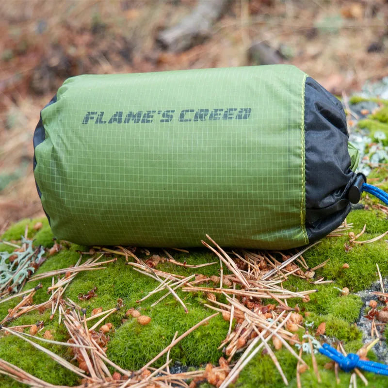 Bâche Ultralégère FLAME'S CREED - Abri Solaire MINI pour Camping, Imperméabilité 3000mm