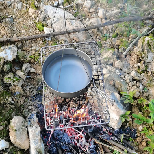 Chaîne de Suspension en Acier Inoxydable 304 avec Crochet pour Camping