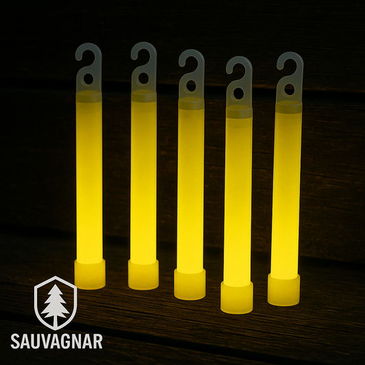 Bâtons Lumineux de Survie pour Randonnée et Urgences – sikiwind 15x150mm