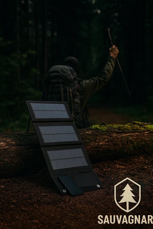 Panneau Solaire Pliable 70/40W EESBAO - Chargeur USB Portable Étanche pour Camping