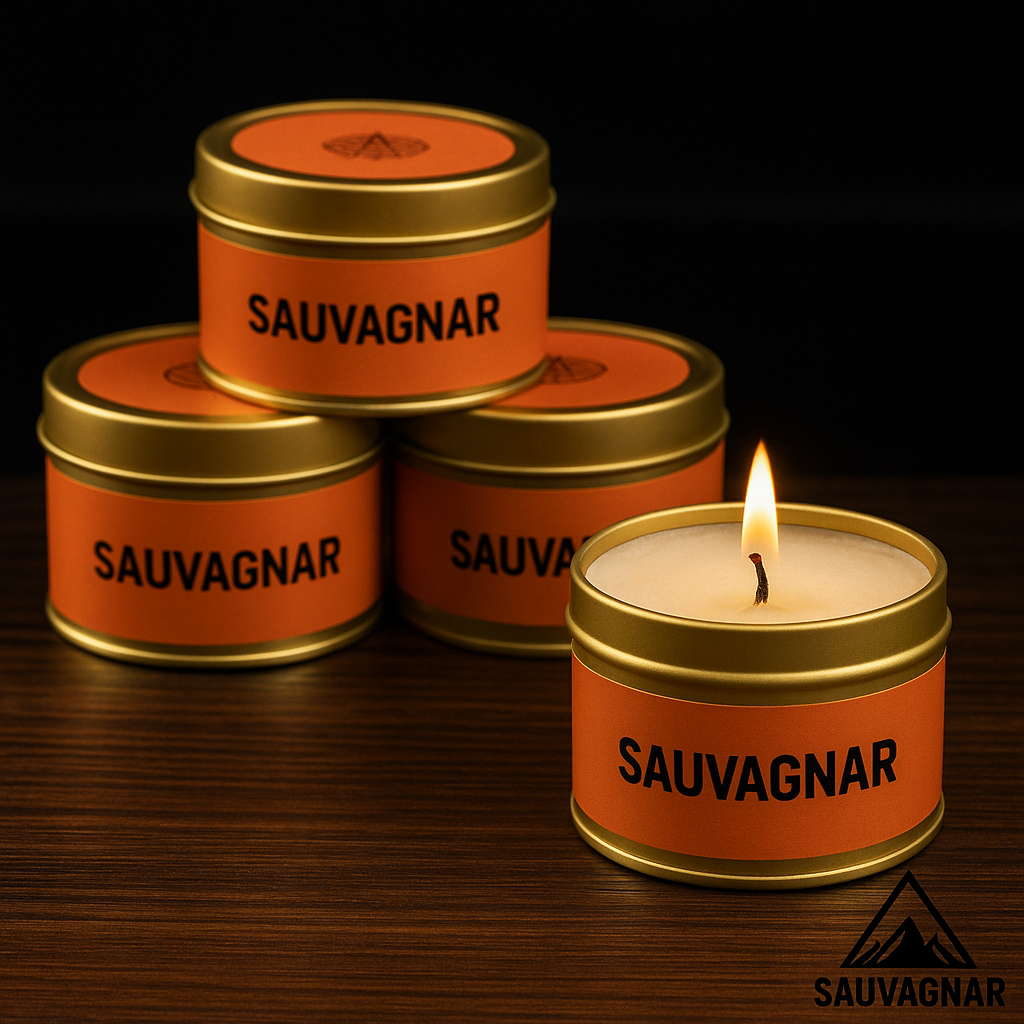 Bougie de Survie Extérieure Étanche et Antivent 24 Heures