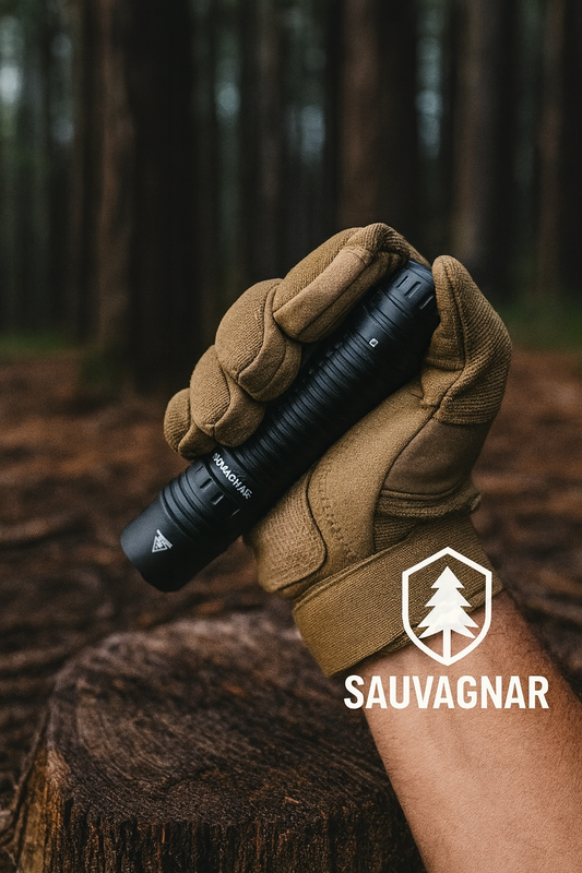 Lampe Torche LED Haute Puissance Rechargeable - Éclairage Tactique et Puissant avec USB pour Extérieur