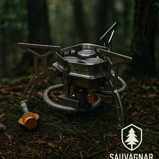 Réchaud à Gaz Portable Widesea - Puissance Élevée pour Camping et Barbecue