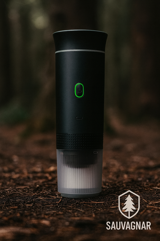 Machine à Café Espresso Portable sans Fil pour Voiture et Maison - Compatible Capsules et Café Moulu