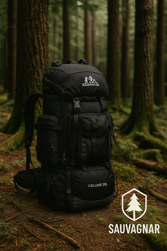 Sac à dos randonnée 90L étanche – Grand volume trekking & bivouac