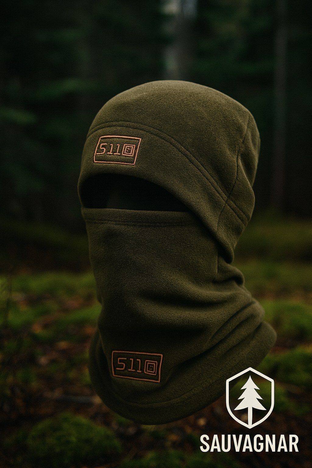 Ensemble Bonnet et Écharpe en Polaire Tactique - Protection Thermique pour l'Hiver