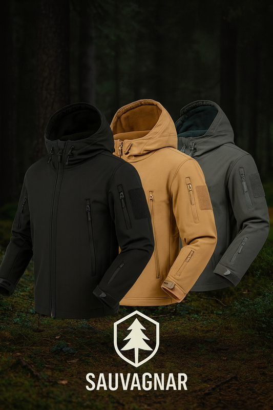 Veste Tactique pour Hommes - Étanche et Thermique pour Camping, Randonnée et Ski