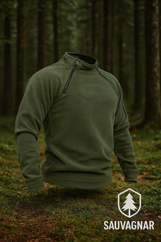 Pull Tactique pour Hommes - Sweatshirt Militaire Casual en Polaire, Coupe-Vent pour Automne et Hiver