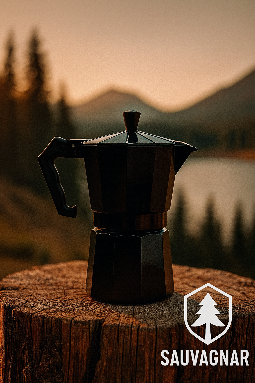 Cafetière Moka Octogonale à Double Valve en Aluminium – Préparation Espresso Italienne Parfaite