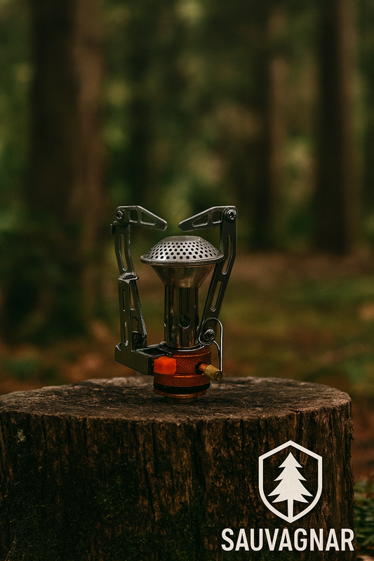 Réchaud à Gaz Pliable Widesea pour Camping - Léger et Durable