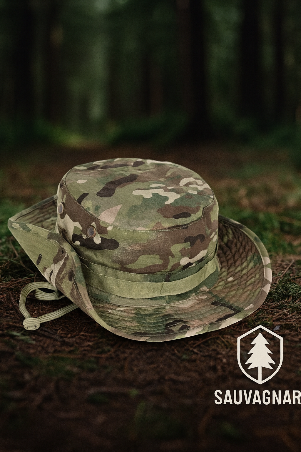 Chapeau de Seau Camouflage Boonie - Protection Solaire pour Pêche, Chasse et Randonnée