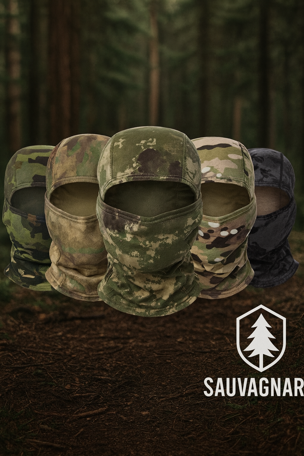Balaclava Tactique Multicam - Masque Intégral pour Chasse et Airsoft