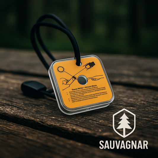 Miroir de Signalisation Réfléchissant pour Survie en Plein Air