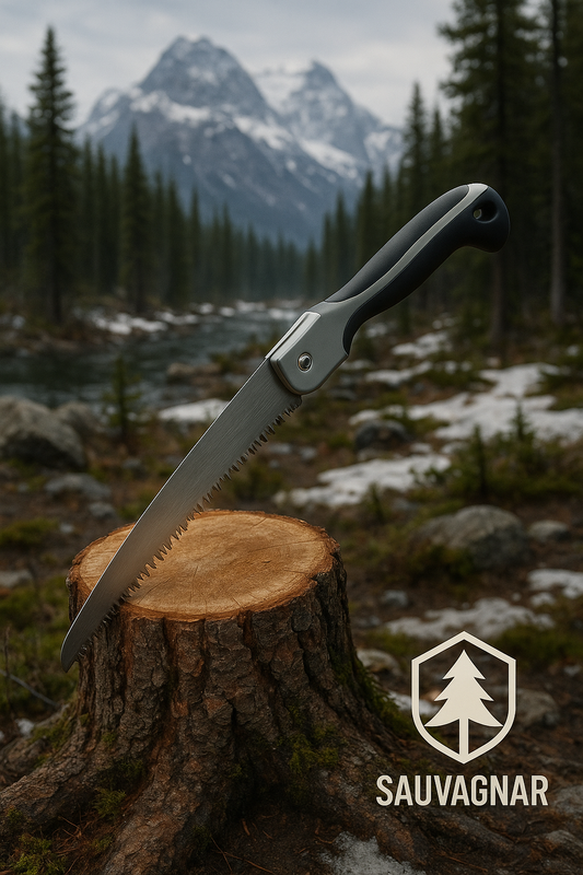 Scie Pliante Multifonctionnelle - Outil de Coupe Portable pour Jardin, Camping et Bricolage