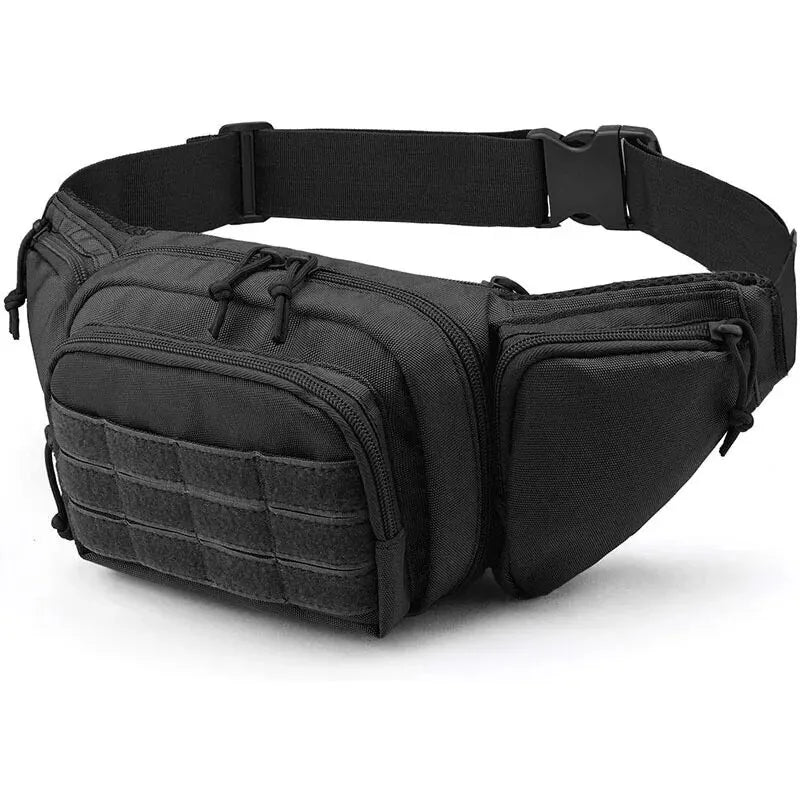 Pochette Tactique de Ceinture pour Randonnée et Sports Extérieurs - Durable et Polyvalente