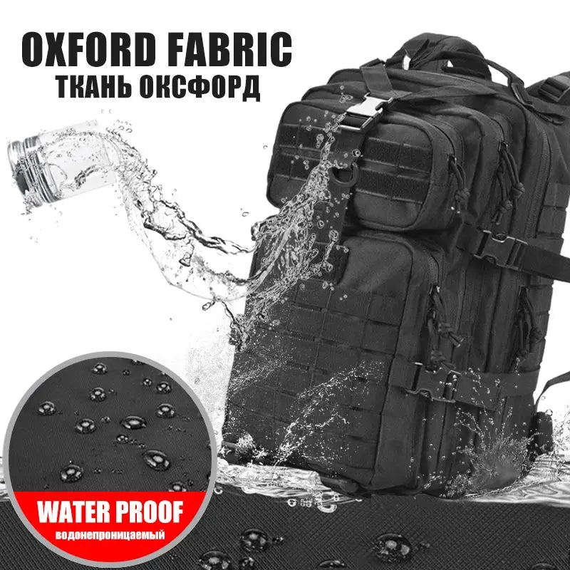 Sac à Dos Tactique QT&QY 30L / 45L – Molle Militaire Outdoor pour Randonnée, Trekking & Survivalisme