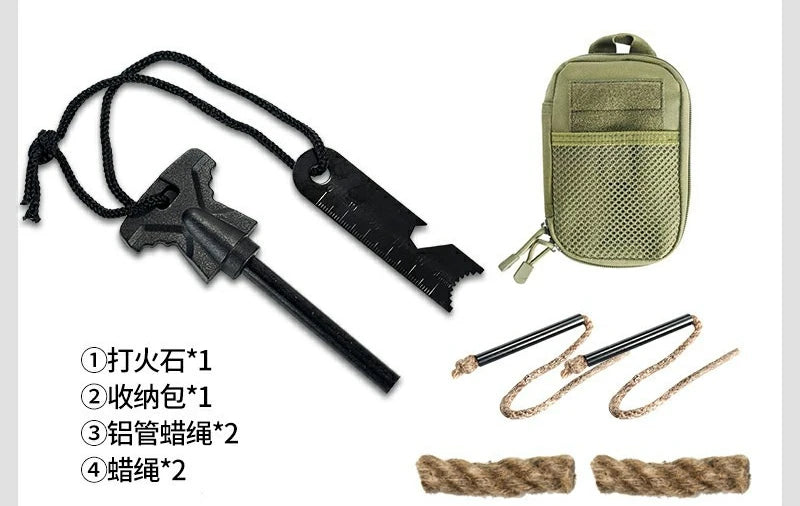 Allume-feu magnésium professionnel – Bâton de feu de survie pour bushcraft et outdoor