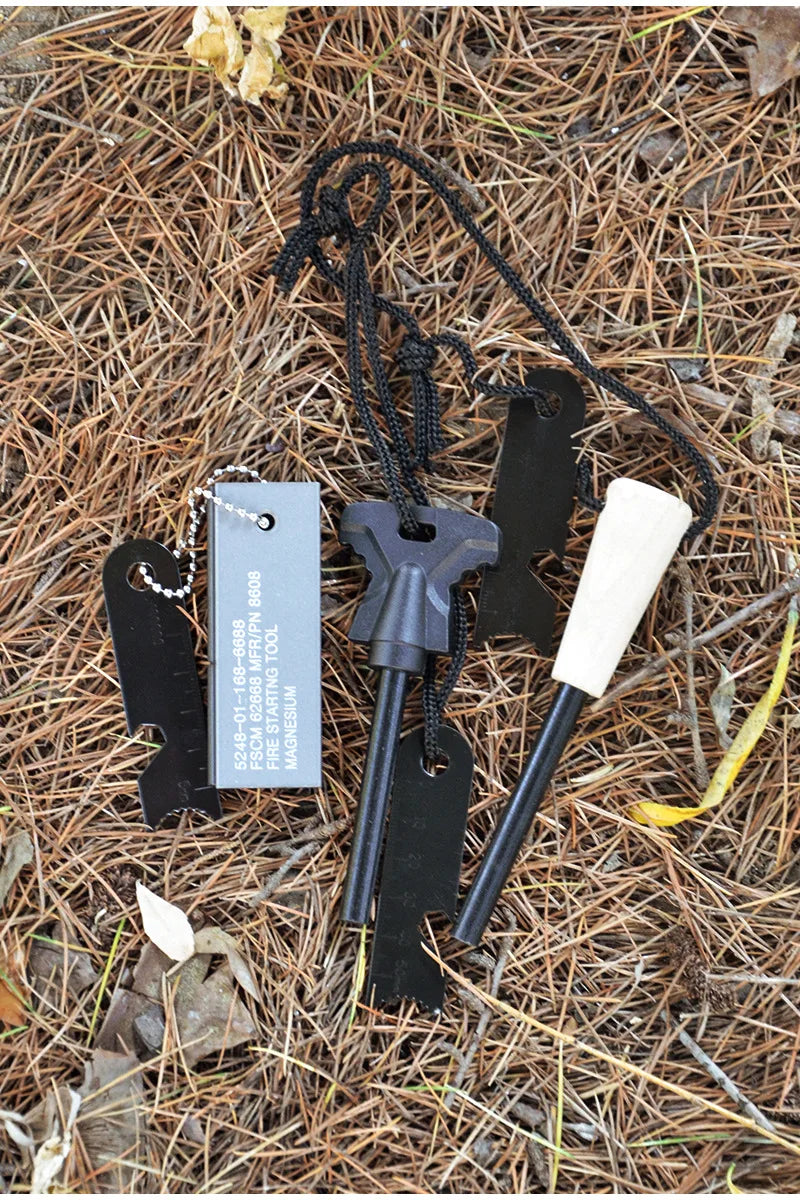 Allume-feu magnésium professionnel – Bâton de feu de survie pour bushcraft et outdoor