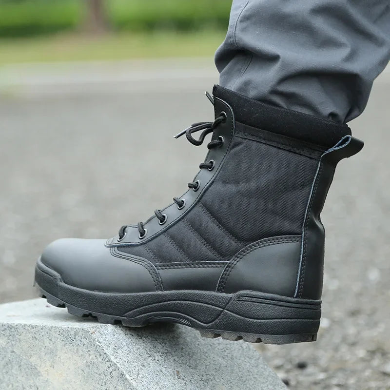 Bottes Tactiques Homme – Bottes Militaires Désert Spécial Forces | Randonnée & Sécurité