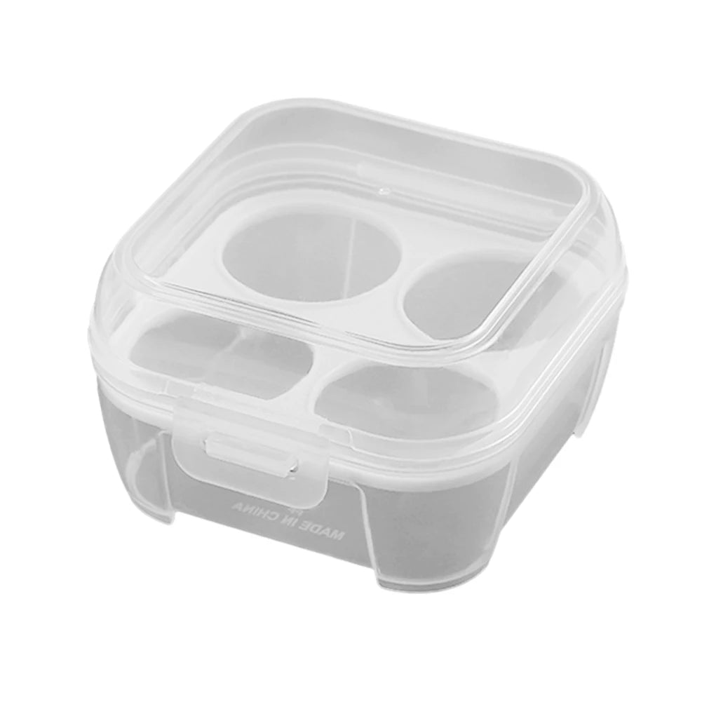 Boîte à Œufs Portable Transparent 3/4/8 Compartiments - Antichoc et Compact pour Camping et Pique-Nique