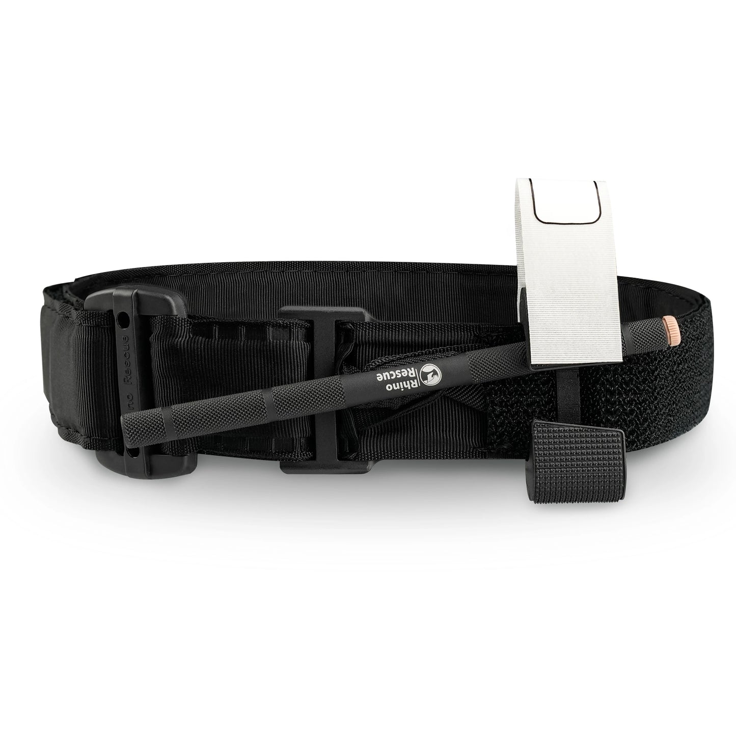 Garrot Tactique Rhino Rescue avec Windlass Métallique – Tourniquet d’Urgence Renforcé pour Premiers Secours