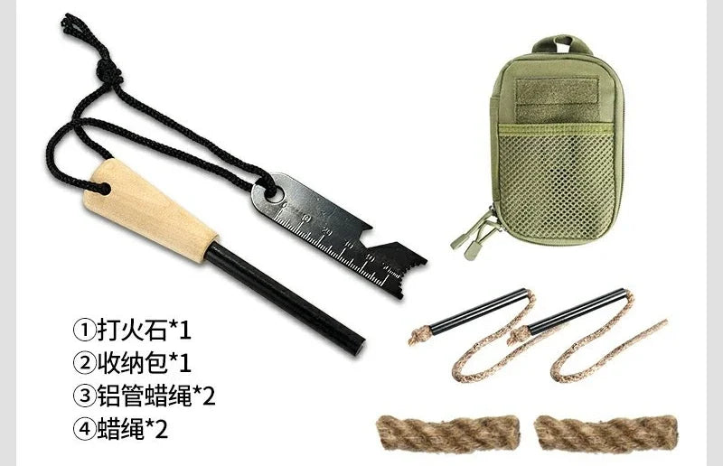 Allume-feu magnésium professionnel – Bâton de feu de survie pour bushcraft et outdoor