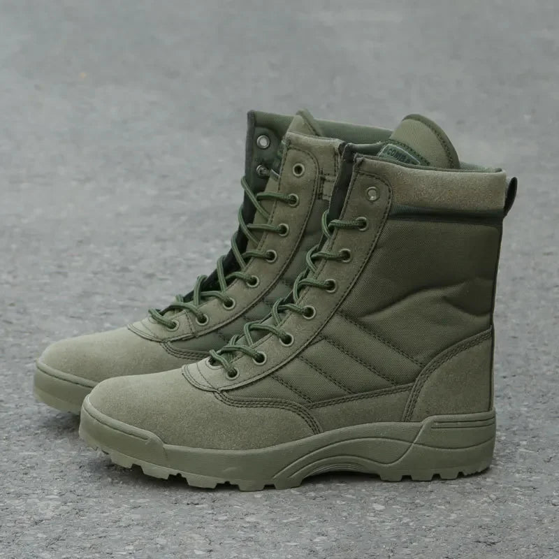 Bottes Tactiques Homme – Bottes Militaires Désert Spécial Forces | Randonnée & Sécurité