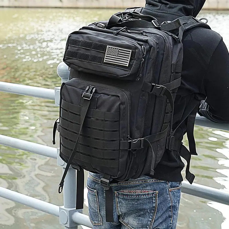 Sac à Dos Tactique QT&QY 30L / 45L – Molle Militaire Outdoor pour Randonnée, Trekking & Survivalisme