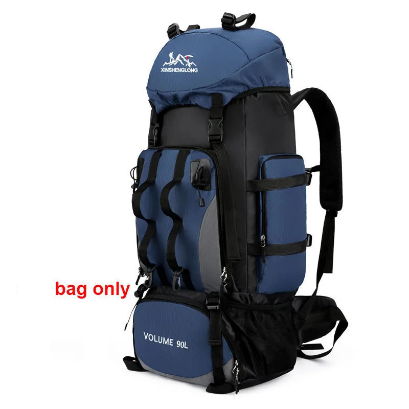 Sac à dos randonnée 90L étanche – Grand volume trekking & bivouac