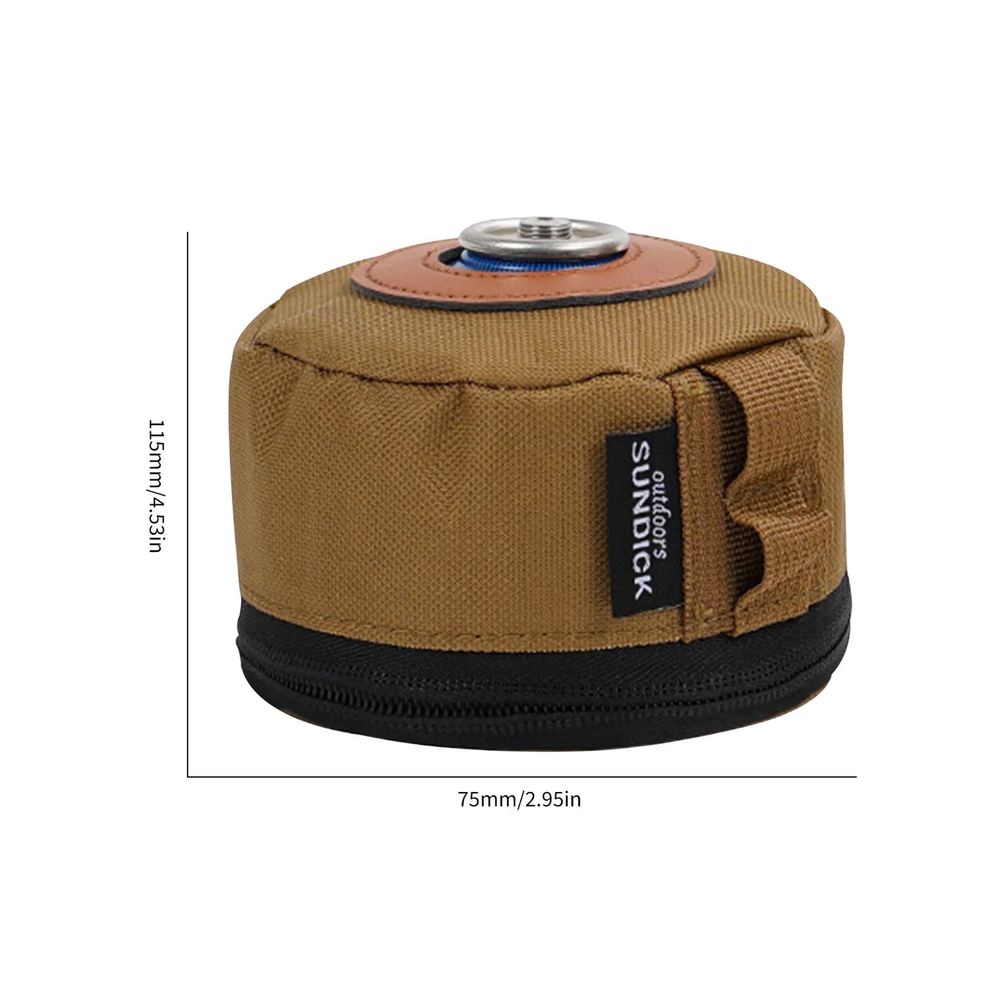 Housse de Protection pour Bouteille de Gaz de Camping - Système MOLLE, Résistante et Multifonctionnelle