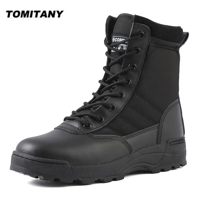 Bottes Tactiques Homme – Bottes Militaires Désert Spécial Forces | Randonnée & Sécurité