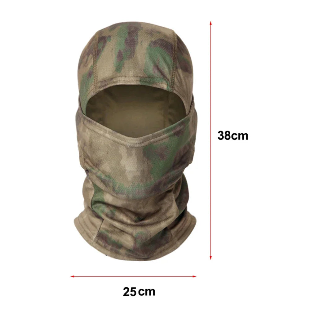 Balaclava Tactique Multicam - Masque Intégral pour Chasse et Airsoft