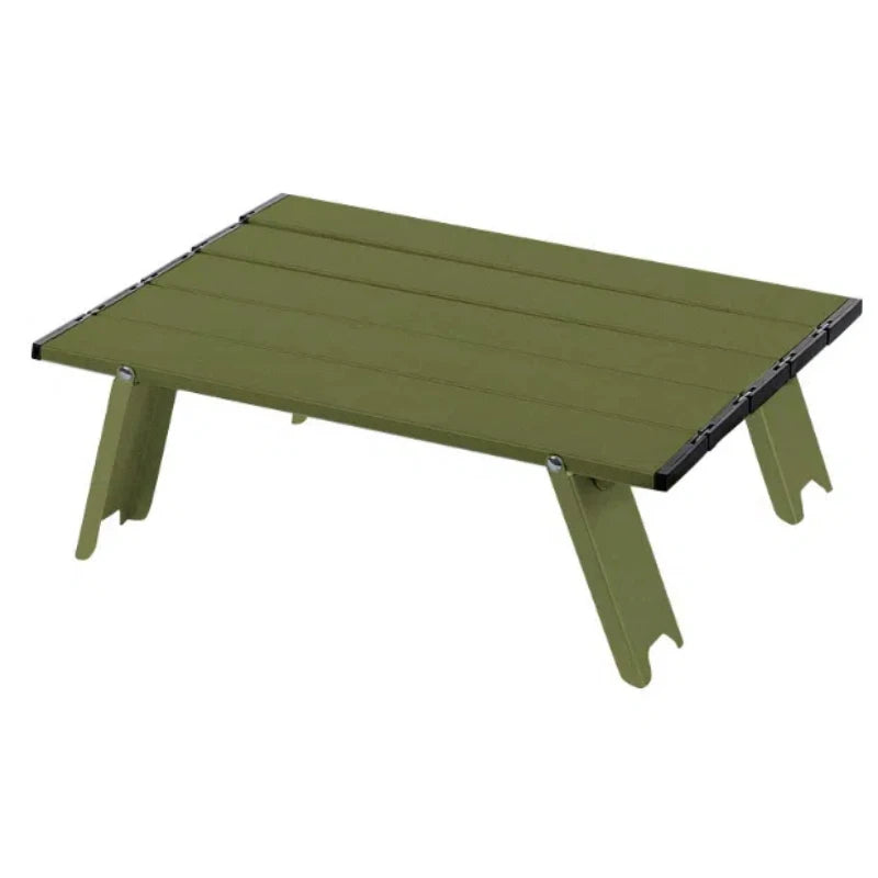 Table de Camping Pliante Portable en Alliage d'Aluminium - Ultra-Légère et Polyvalente