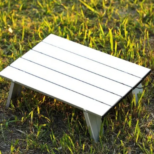 Table de Camping Pliante Portable en Alliage d'Aluminium - Ultra-Légère et Polyvalente
