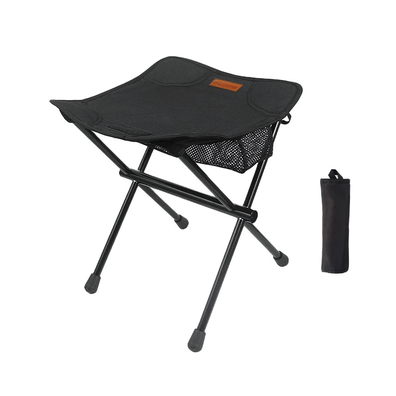 Tabouret Pliant Ultra-Léger PACOONE en Alliage d'Aluminium pour Camping et Pêche