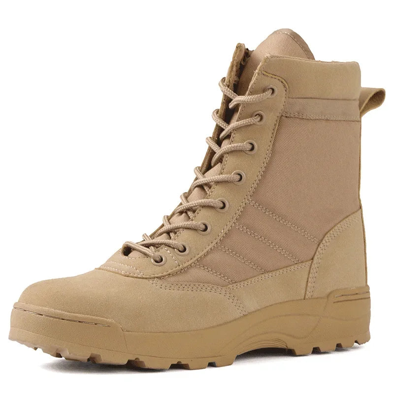 Bottes Tactiques Homme – Bottes Militaires Désert Spécial Forces | Randonnée & Sécurité
