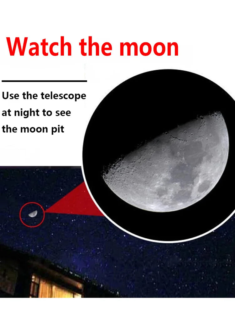 Jumelles Professionnelles Puissantes 20X50 - Prismes BAK4, Étanches pour Camping et Observation en Plein Air