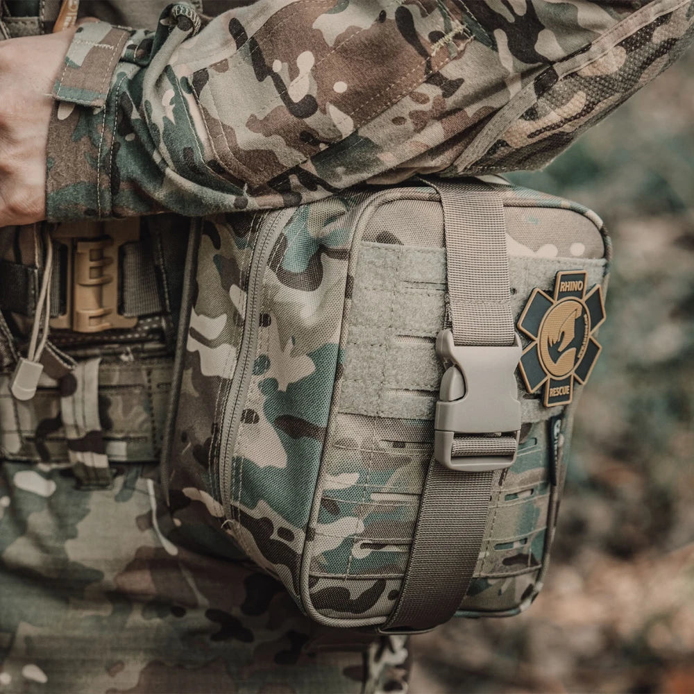 Kit de Premiers Secours Tactique IFAK RHINO RESCUE – Équipement de Survie Médicale Ultime