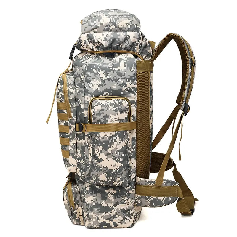 Sac à Dos Militaire Camouflage - Grande Capacité Étanche pour Hommes
